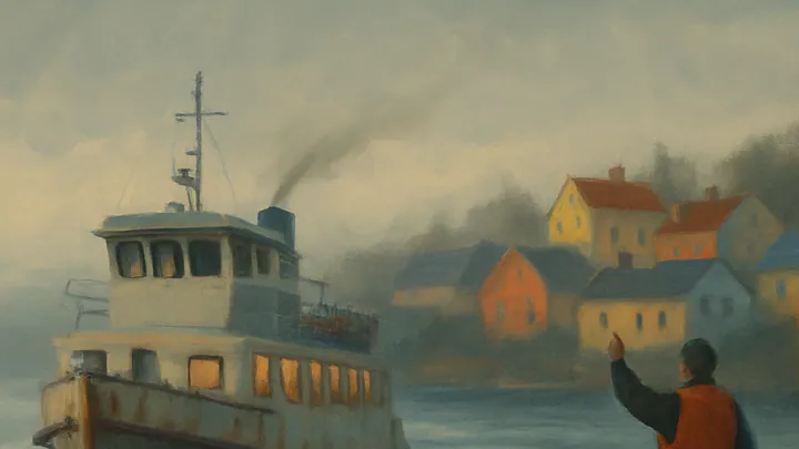 The Last Ferry Off Halcyon Reef