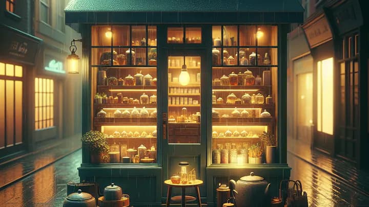 The Tea Shop at the Edge of Tuesday